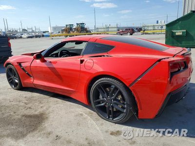 Drugie zdjęcie samochodu z przodu: 2019 CHEVROLET CORVETTE STINGRAY 1LT VIN:1G1YA2D75K5122600 - miniatura