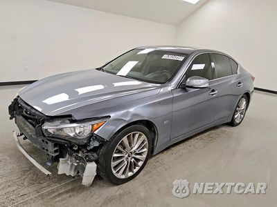 2018 INFINITI Q50 3.0T LUXE JN1EV7AP2JM355924 - główne zdjęcie licytacji z USA - miniatura