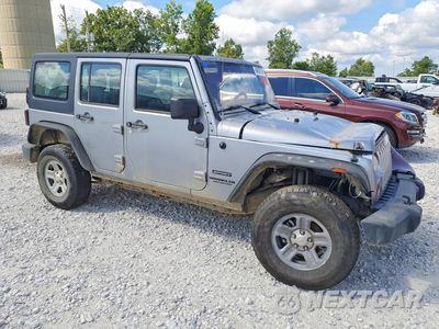 Czwarte zdjęcie samochodu z boku: 2013 JEEP WRANGLER UNLIMITED SPORT VIN:1C4BJWDG1DL630159 - miniatura