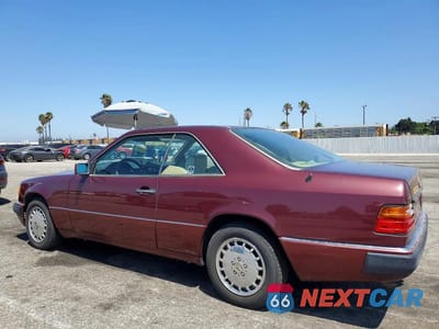 Drugie zdjęcie samochodu z przodu: 1992 MERCEDES-BENZ 300 CE VIN:WDBEA51D6NB657915 - miniatura