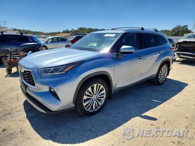 2022 TOYOTA HIGHLANDER PLATINUM 5TDFZRBHXNS214456 - główne zdjęcie licytacji z USA - miniatura