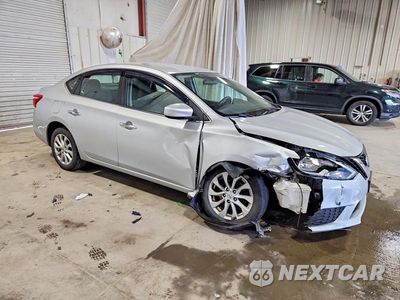 Czwarte zdjęcie samochodu z boku: 2018 NISSAN SENTRA SV VIN:3N1AB7AP4JY282026 - miniatura