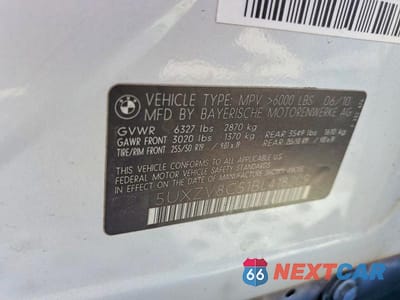 Zdjęcie 13 z 13 samochodu: 2011 BMW X5 XDRIVE50I VIN:5UXZV8C51BL418209 - miniatura