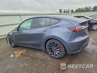 Drugie zdjęcie samochodu z przodu: 2021 TESLA MODEL Y VIN:5YJYGDEF7MF264083 - miniatura