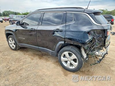 Drugie zdjęcie samochodu z przodu: 2020 JEEP COMPASS LATITUDE VIN:3C4NJDBB6LT164577 - miniatura