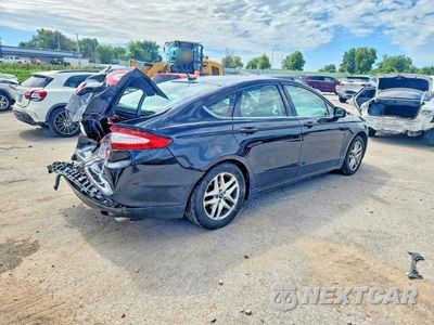 Trzecie zdjęcie samochodu z tyłu: 2014 FORD FUSION SE VIN:3FA6P0HD8ER207648 - miniatura