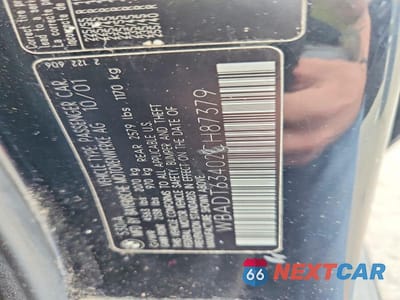 Zdjęcie 12 z 12 samochodu: 2002 BMW 530 I AUTOMATIC VIN:WBADT63402CH87379 - miniatura