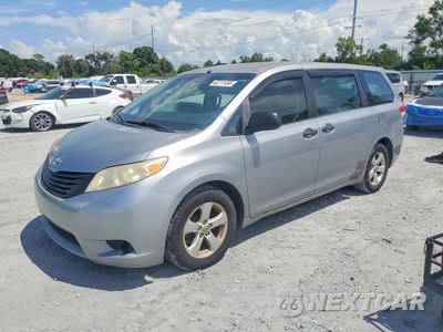 2011 TOYOTA SIENNA BASE 7-PASSENGER 5TDZK3DC8BS165141 - główne zdjęcie licytacji z USA - miniatura