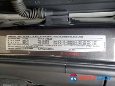 Zdjęcie 14 z 14 samochodu: 2018 BENTLEY BENTAYGA VIN:SJAAC2ZV6JC018686 - miniatura