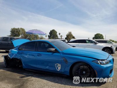 Czwarte zdjęcie samochodu z boku: 2025 BMW M3 COMPETITION VIN:WBS33HJ07SFT86247 - miniatura
