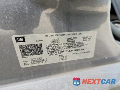 Zdjęcie 13 z 13 samochodu: 2020 GMC YUKON XL K1500 SLT VIN:1GKS2GKC1LR202725 - miniatura