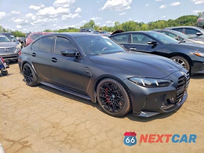 Czwarte zdjęcie samochodu z boku: 2025 BMW M3 COMPETITION VIN:WBS33HJ02SFU33751 - miniatura