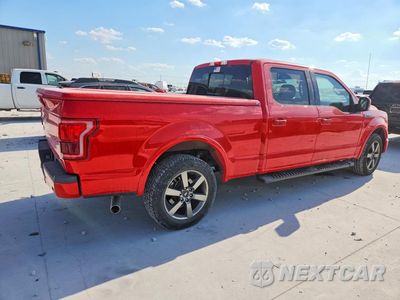 Trzecie zdjęcie samochodu z tyłu: 2015 FORD F150 SUPERCREW VIN:1FTEW1CF4FFA75901 - miniatura