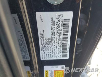 Zdjęcie 12 z 12 samochodu: 2025 HONDA ACCORD SE VIN:1HGCY1F4XSA064065 - miniatura