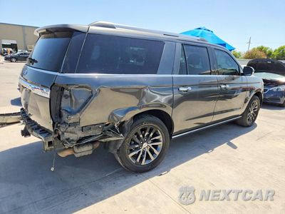 Trzecie zdjęcie samochodu z tyłu: 2021 FORD EXPEDITION MAX LIMITED VIN:1FMJK1KT6MEA09804 - miniatura