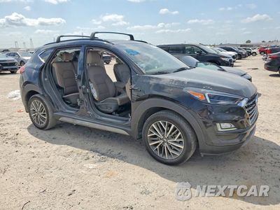 Czwarte zdjęcie samochodu z boku: 2021 HYUNDAI TUCSON ULTIMATE VIN:KM8J33AL1MU303983 - miniatura