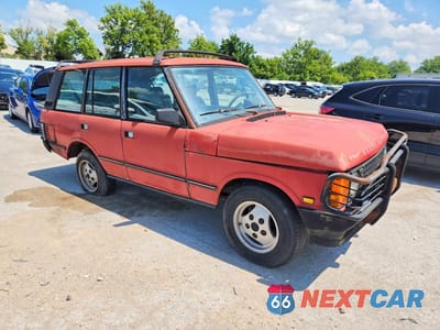 Czwarte zdjęcie samochodu z boku: 1988 LAND ROVER RANGE ROVER VIN:SALHV1144JA325833 - miniatura