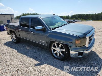 Czwarte zdjęcie samochodu z boku: 2014 GMC SIERRA K1500 SLT VIN:3GTU2VEC0EG102297 - miniatura