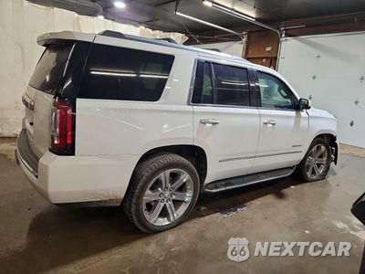 Trzecie zdjęcie samochodu z tyłu: 2018 GMC YUKON DENALI VIN:1GKS2CKJ8JR323191 - miniatura