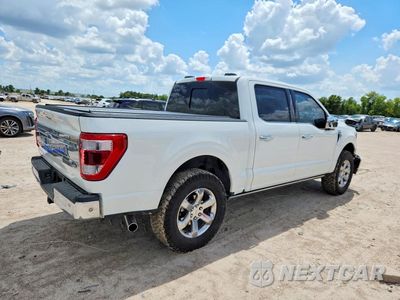 Trzecie zdjęcie samochodu z tyłu: 2023 FORD F150 SUPERCREW VIN:1FTFW1E83PFD21521 - miniatura