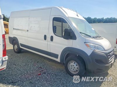 Czwarte zdjęcie samochodu z boku: 2023 RAM PROMASTER 3500 DELIVERY VAN VIN:3C6MRVHG9PE592433 - miniatura