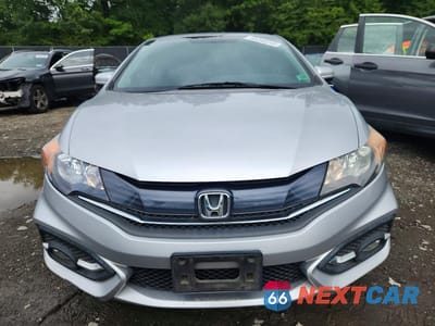 Piąte zdjęcie samochodu w środku: 2014 HONDA CIVIC EXL VIN:2HGFG3B04EH500106 - miniatura