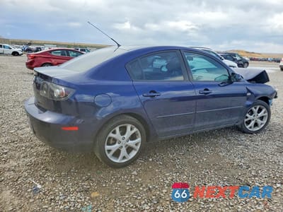Trzecie zdjęcie samochodu z tyłu: 2009 MAZDA 3 I VIN:JM1BK32F591238553 - miniatura