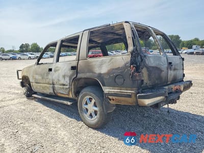 Drugie zdjęcie samochodu z przodu: 1995 CHEVROLET TAHOE K1500 VIN:1GNEK13K9SJ461947 - miniatura