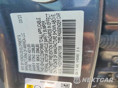 Zdjęcie 12 z 12 samochodu: 2023 HONDA ACCORD LX VIN:1HGCY1F24PA017636 - miniatura