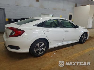 Trzecie zdjęcie samochodu z tyłu: 2020 HONDA CIVIC LX VIN:19XFC2F64LE006226 - miniatura