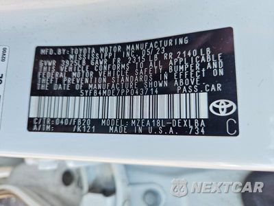 Zdjęcie 12 z 12 samochodu: 2023 TOYOTA COROLLA LE VIN:5YFB4MDE7PP043714 - miniatura