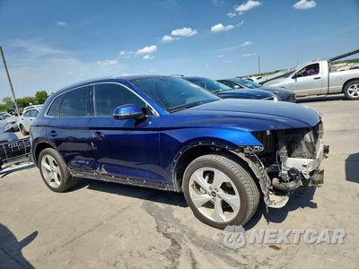 Czwarte zdjęcie samochodu z boku: 2021 AUDI Q5 PREMIUM PLUS VIN:WA1BAAFY1M2027608 - miniatura