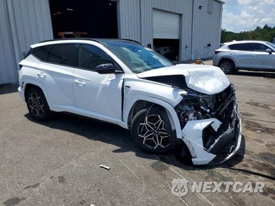 Czwarte zdjęcie samochodu z boku: 2024 HYUNDAI TUCSON N LINE VIN:KM8JFCD19RU145062 - miniatura