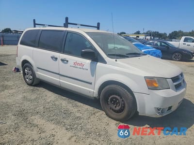 Czwarte zdjęcie samochodu z boku: 2008 DODGE GRAND CARAVAN SE VIN:2D8HN44HX8R780958 - miniatura