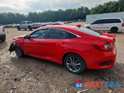 Drugie zdjęcie samochodu z przodu: 2020 HONDA CIVIC EX VIN:2HGFC1F36LH680030 - miniatura