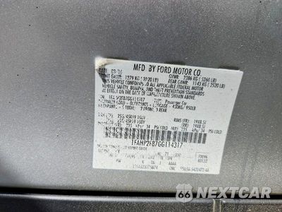 Zdjęcie 12 z 12 samochodu: 2016 FORD TAURUS LIMITED VIN:1FAHP2F87GG114317 - miniatura