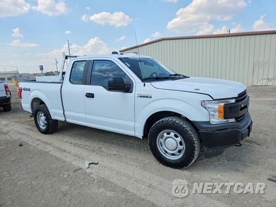 Czwarte zdjęcie samochodu z boku: 2019 FORD F150 SUPER CAB VIN:1FTFX1E58KKE18183 - miniatura