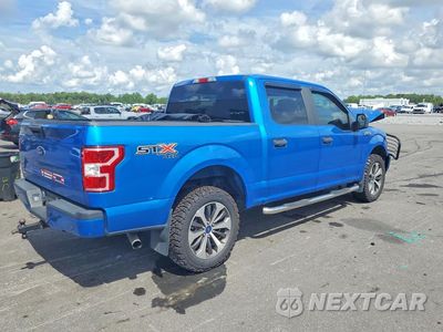 Trzecie zdjęcie samochodu z tyłu: 2019 FORD F150 SUPERCREW VIN:1FTEW1E57KKC82661 - miniatura