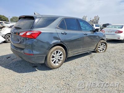 Trzecie zdjęcie samochodu z tyłu: 2019 CHEVROLET EQUINOX LS VIN:2GNAXHEV3K6196214 - miniatura