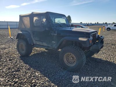 Czwarte zdjęcie samochodu z boku: 1997 JEEP WRANGLER / TJ SE VIN:1J4FY29P2VP400293 - miniatura