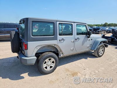 Trzecie zdjęcie samochodu z tyłu: 2013 JEEP WRANGLER UNLIMITED SPORT VIN:1C4BJWDG3DL545999 - miniatura