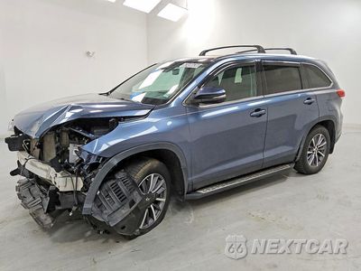 2019 TOYOTA HIGHLANDER XLE 5TDJZRFH7KS936466 - główne zdjęcie licytacji z USA - miniatura