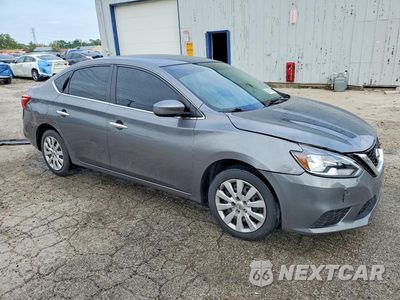 Czwarte zdjęcie samochodu z boku: 2019 NISSAN SENTRA S VIN:3N1AB7AP0KY369522 - miniatura