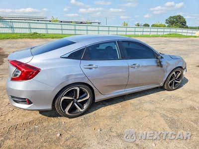 Trzecie zdjęcie samochodu z tyłu: 2017 HONDA CIVIC LX VIN:19XFC2F59HE007242 - miniatura
