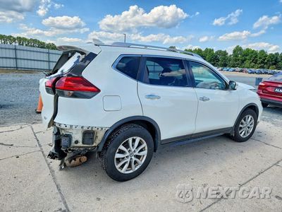 Trzecie zdjęcie samochodu z tyłu: 2017 NISSAN ROGUE SV VIN:KNMAT2MT8HP602983 - miniatura