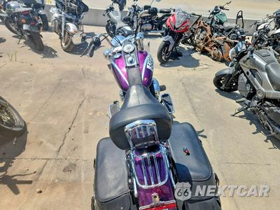 Czwarte zdjęcie samochodu z boku: 2013 HARLEY-DAVIDSON FLSTN SOFTAIL DELUXE VIN:1HD1JDV14DB013093 - miniatura