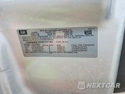 Zdjęcie 13 z 13 samochodu: 2012 CHEVROLET SUBURBAN K1500 LTZ VIN:1GNSKKE70CR137192 - miniatura