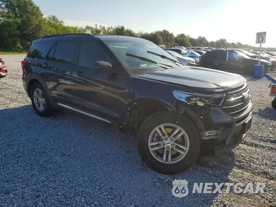 Czwarte zdjęcie samochodu z boku: 2024 FORD EXPLORER XLT VIN:1FMSK7DH9RGA36751 - miniatura