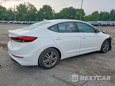 Trzecie zdjęcie samochodu z tyłu: 2018 HYUNDAI ELANTRA SEL VIN:5NPD84LF7JH232066 - miniatura