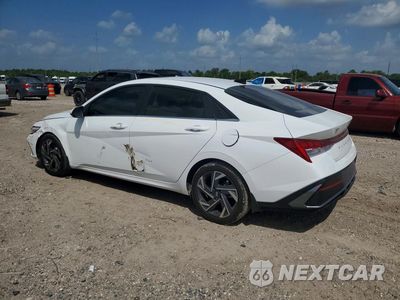Drugie zdjęcie samochodu z przodu: 2024 HYUNDAI ELANTRA SEL VIN:KMHLS4DGXRU717318 - miniatura